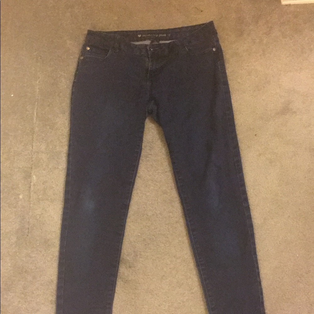 Stretchy skinny jeans